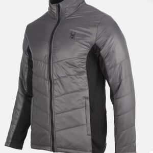 New with Tags! Men's Spyder Stealth Full Zip Hybrid Jacket Medium